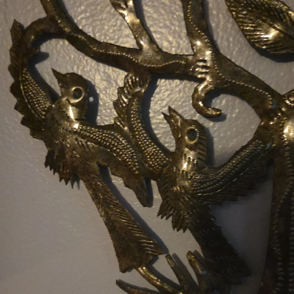 Handmade Tree of Life Metal Wall Art